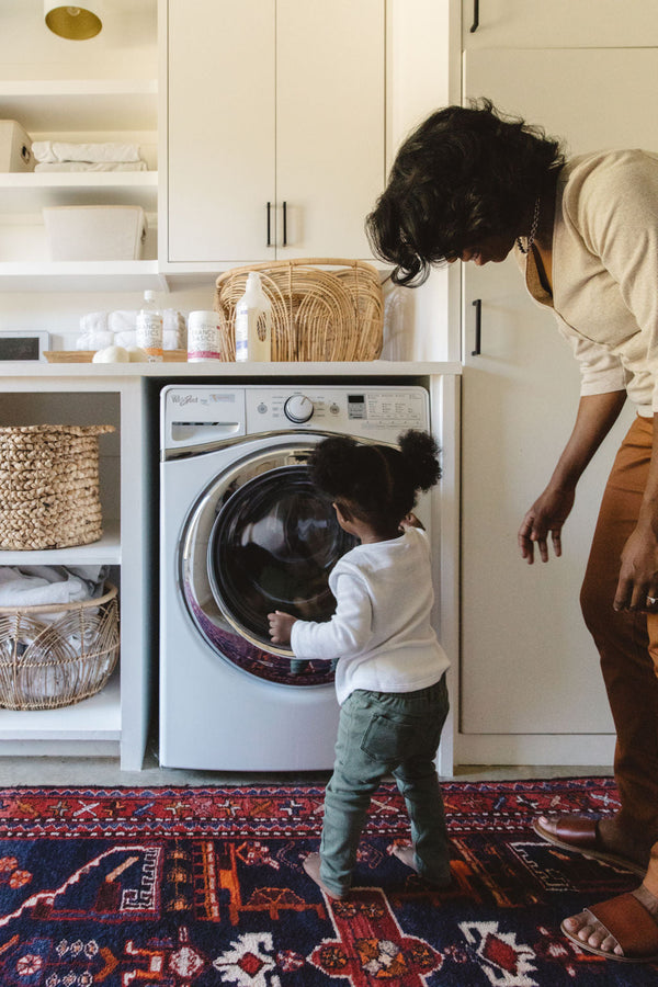 Branch Basics Laundry products clean and detoxify washers and dryers