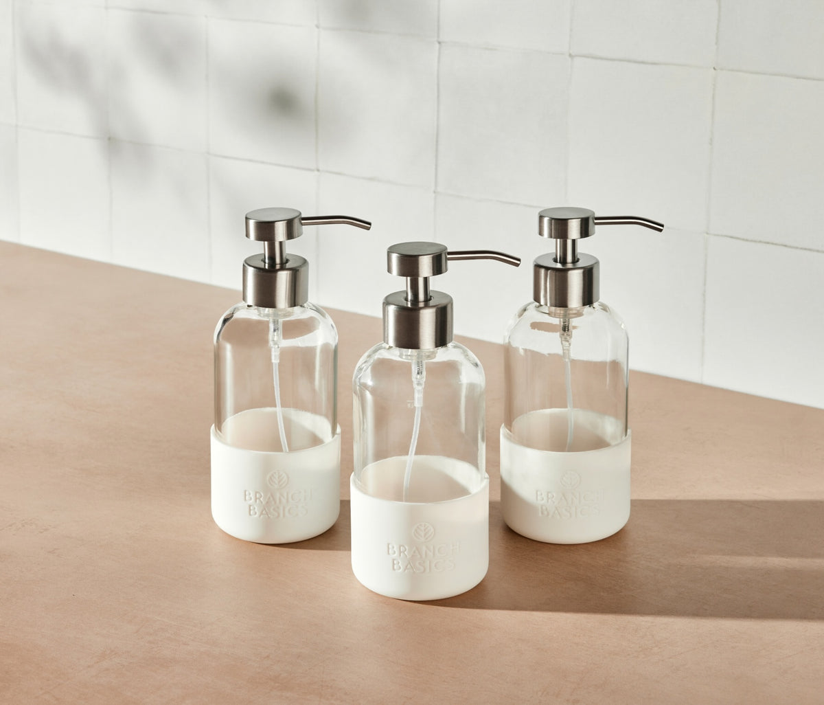 Foaming Wash Bottle in Glass (3 Pack) Product Page