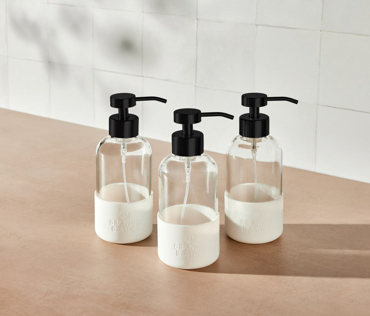 Foaming Wash Bottle in Glass (3 Pack) Product Page