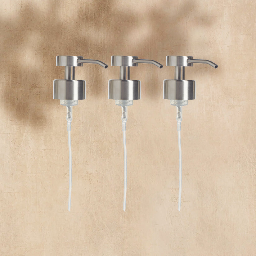 Foaming Wash Pumps for Glass Bottle (3 Pack) Product Page