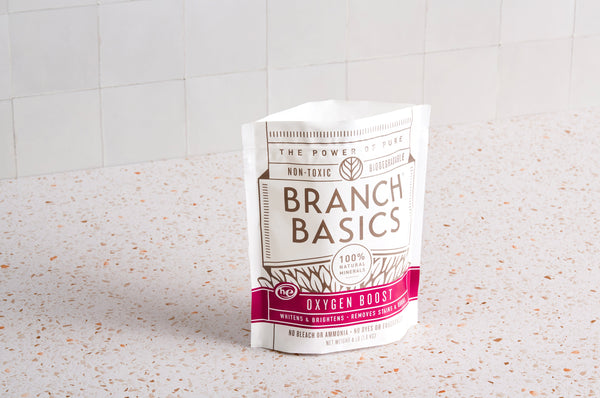 Branch Basics Oxygen Boost is an alternative to bleach
